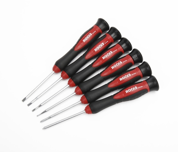 ROOKS Werkzeug, Schraubendrehersatz 6 St&uuml;ck OK-07.2004