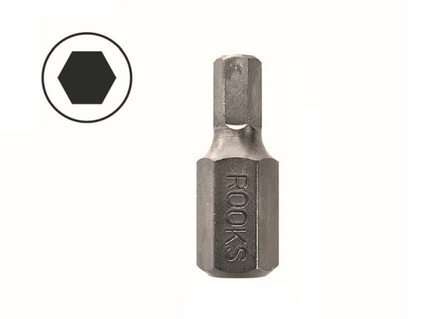 ROOKS 3/8 Zoll Schrauben Bit 10 mm HEX 6 mm x 30 mm OK-07.3002