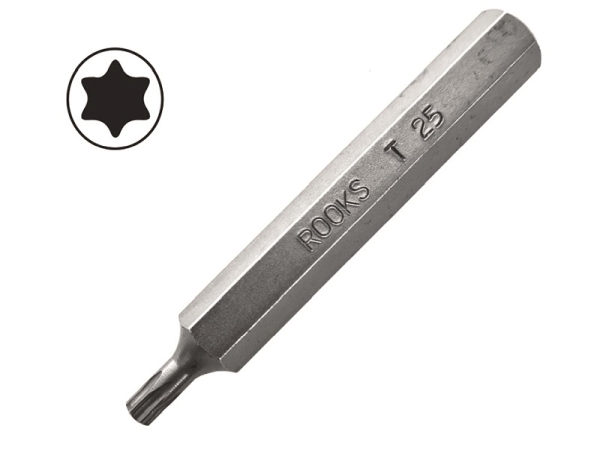ROOKS 3/8 Zoll Schrauben Bit 10 mm, TORX T40 x 75 mm OK-07.3043