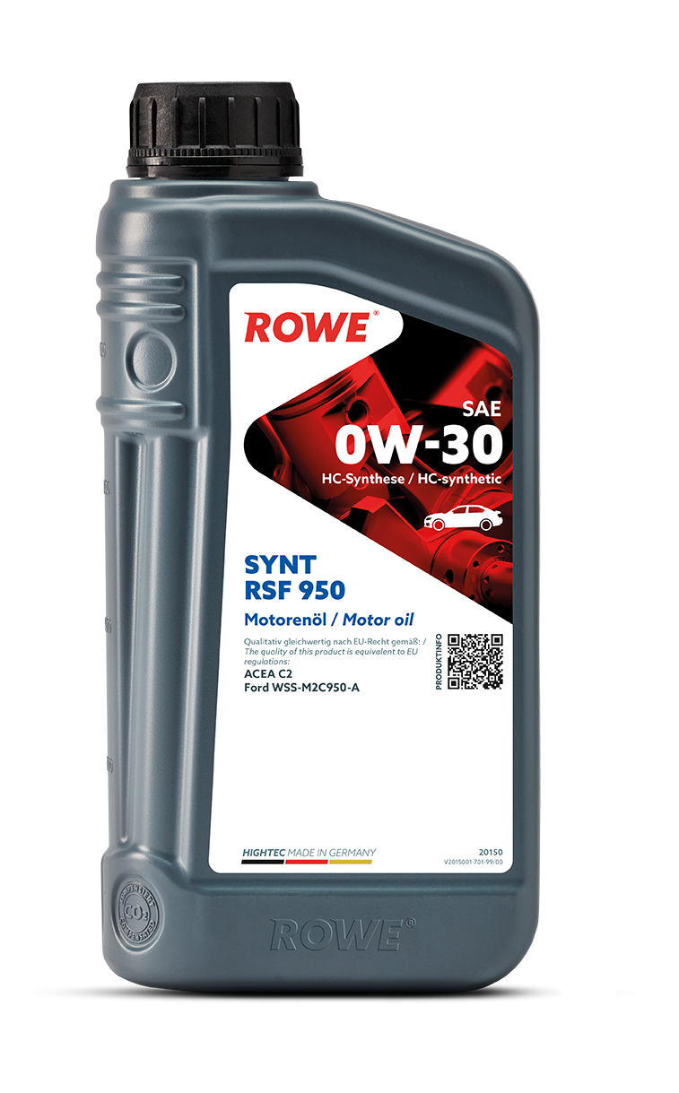 Motor&ouml;l Rowe HIGHTEC SYNT RSF 950 0W-30 ACEA C2 Ford WSS-M2C950-A 1L