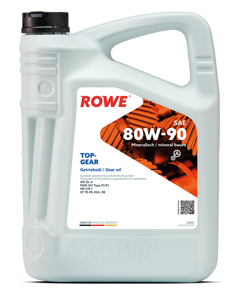 Getriebe&ouml;l Rowe 25001-5 HT Topgear SAE 80W90 5 Liter 25001-0050-99