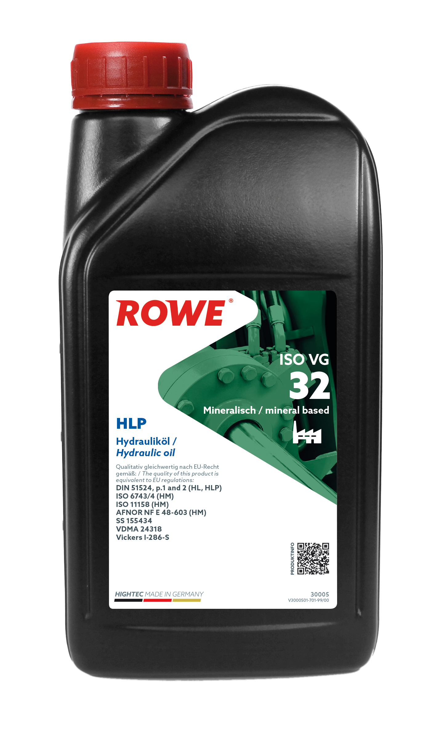 Hydraulik&ouml;l ROWE 30005-0010-99 HLP ISO VG 32 1 Liter