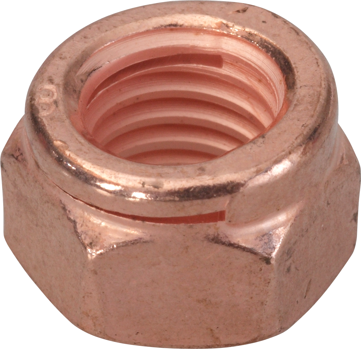 Auspuff-Schlitzmutter M8, verkupfert, 14440, 100 St&uuml;ck, Karton, 365 2 25