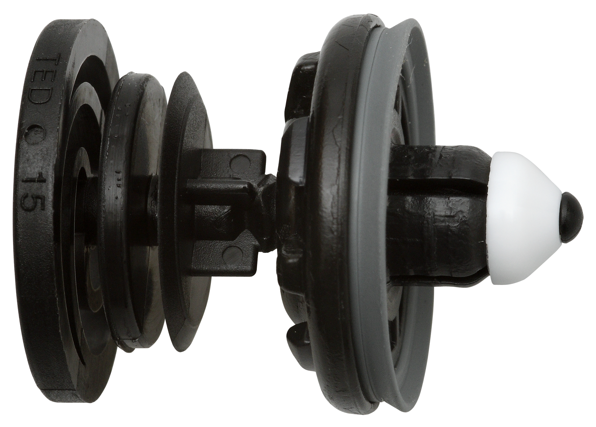 Innenverkleidungsclip VAG, schwarz, Kunststoff, &auml;hnlich OE: 7L6868243, 5 St&uuml;ck