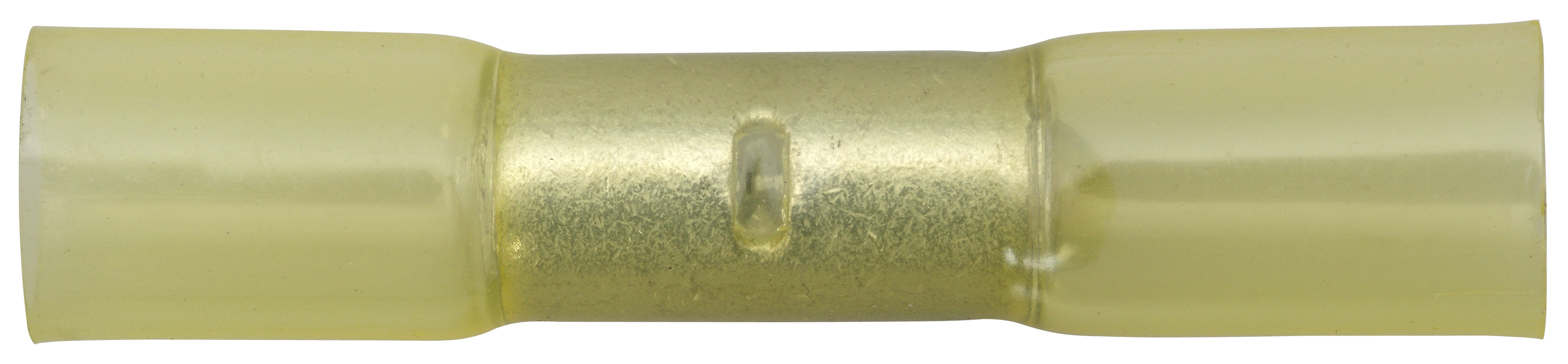 Wärmeschrumpfstoßverbinder 4 - 6 mm², gelb, 25 Stück, Karton, 555 516 4 25