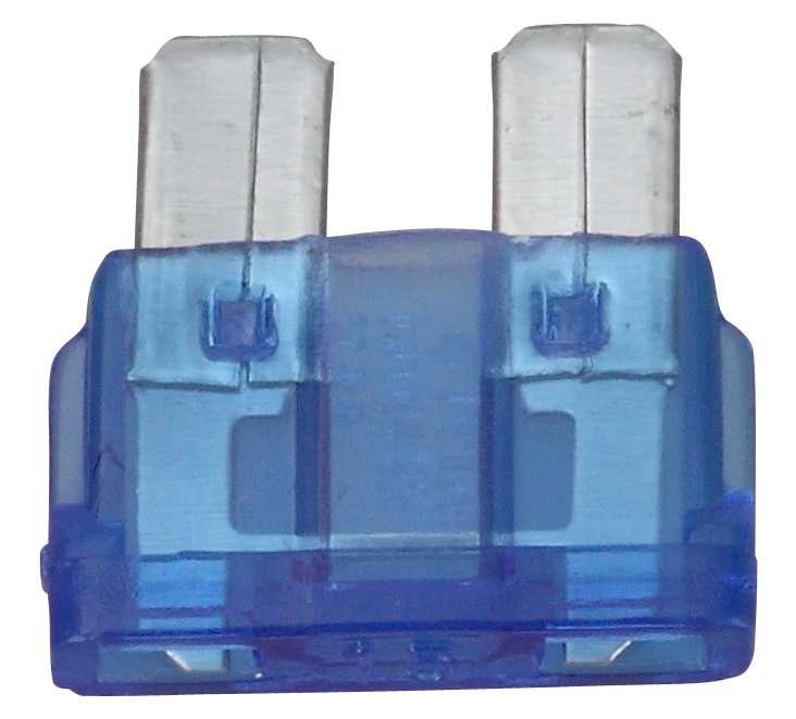 Flachstecksicherung Standard 15 A, blau, 5 St&uuml;ck, Blister, 731 015 80