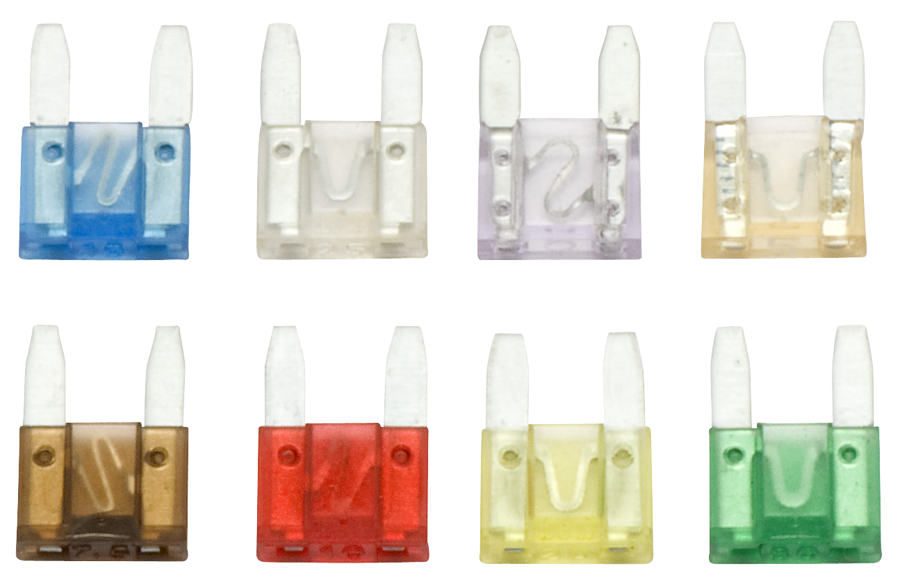 Flachstecksicherung Mini Set 8-teilig 3 - 30 A, 8 St&uuml;ck, Blister, 731 150 80