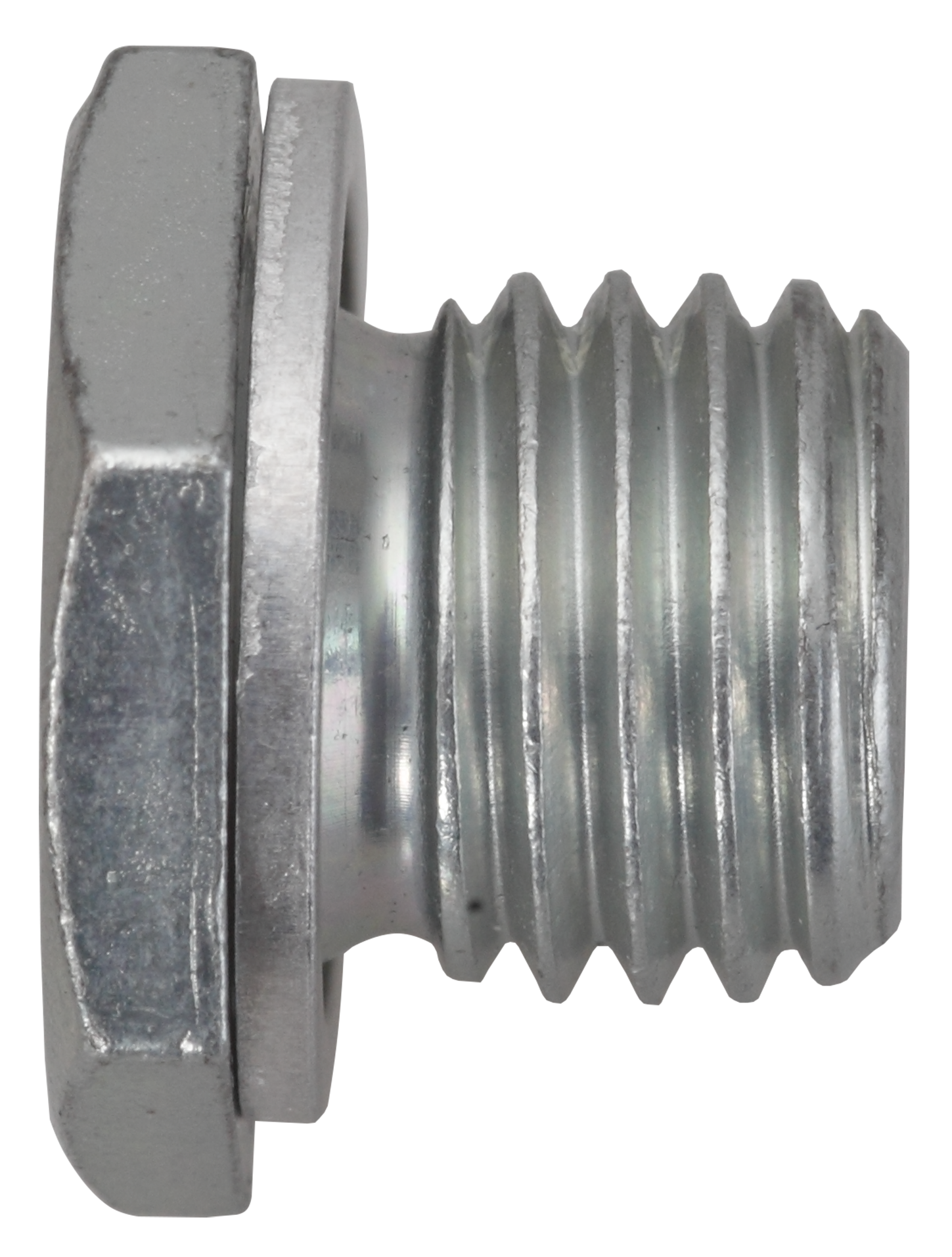 &Ouml;lablassschraube M12 x 1,5 x 10,5 mit Dichtring, Stahl gelb verzinkt