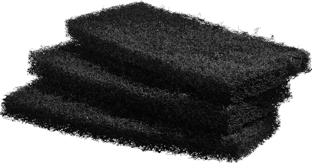 Reinigungspads hart 5 St&uuml;ck Schwarz Sonax 04904000