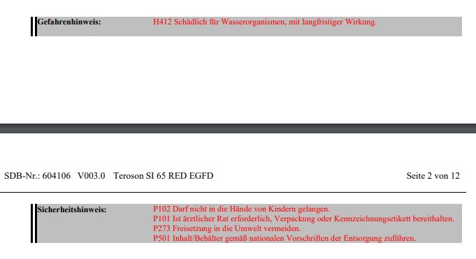 TEROSTAT Montage-Acetoxy-Silikon rot SI 65 300ml 2267785