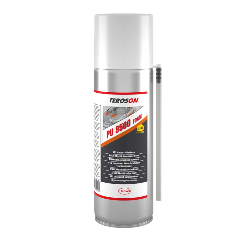TEROSON Karosserieschutz &ndash; D&auml;mmschaum zur L&auml;rmbek&auml;mpfung PU 9500 400ml