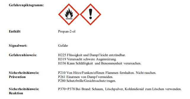 TEROSON HAFTREINIGER transparent 1 Liter 642844