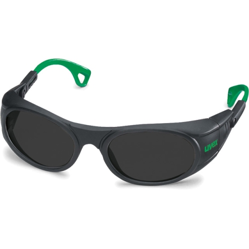 SCHWEISSERSCHUTZBRILLE UVEX 9.116.046 SCHUTZSTUFE 6 SCHWARZ/GR&Uuml;N