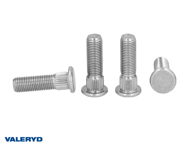 Valeryd, Radbolzen 3/8" UNF, 34mm, 4er Pack