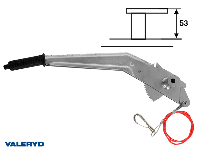 Valeryd, Handbremshebel mit Abreißseil Peitz PAV/SR 1,3/2,0/2,7, X=53mm