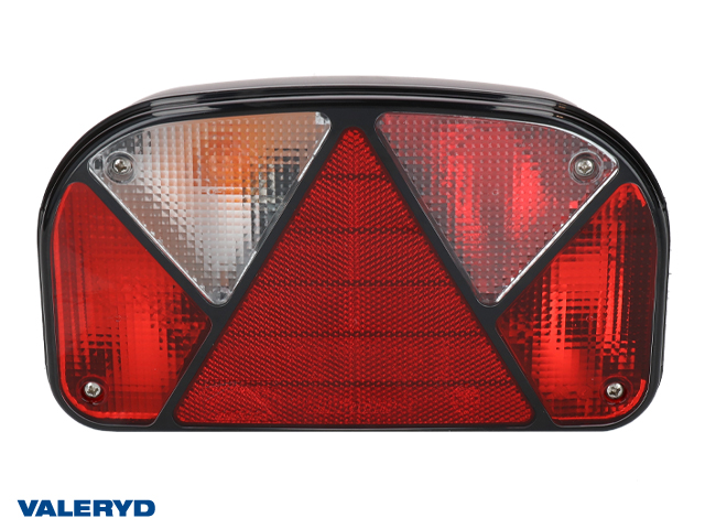 Valeryd, R&uuml;cklicht Asp&ouml;ck Multipoint 2 links mit, Bajonettanschlu&szlig; 5-pol.