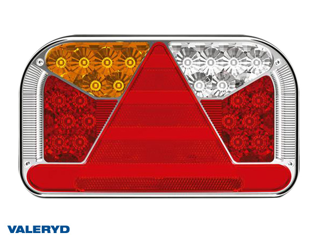 Valeryd, LED R&uuml;cklicht links 12/24V Reflektor, Schildbeleuchtung 90cm Kabel