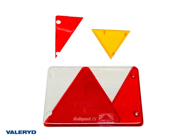Valeryd, Lichtscheibe Asp&ouml;ck Multipoint 4 R&uuml;cklicht rechts m. Schildbeleuchtung