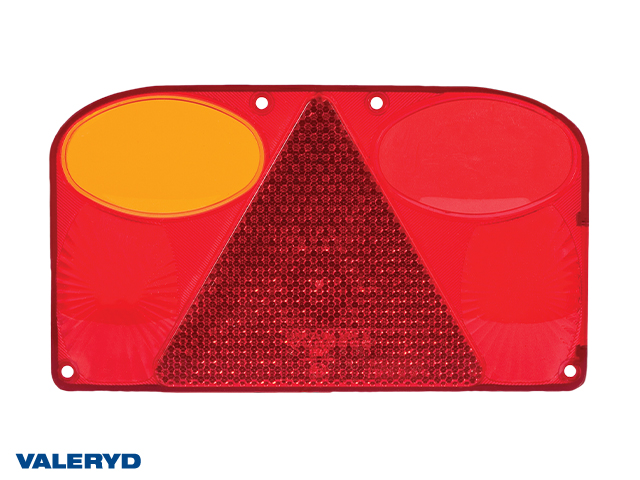 Valeryd, Lichtscheibe R&uuml;cklicht links 238*138*55 mit Nebelleuchte f&uuml;r 3010086