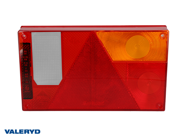 Valeryd, Lichtscheibe Asp&ouml;ck Multipoint Rechts mit R&uuml;ckfahrleuchte