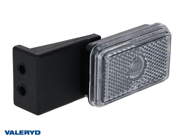 Valeryd, Positionsleuchte Jokon Links 74*45*22,5 wei&szlig; mit Gummibefestigung