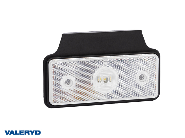 Valeryd, LED Positionsleuchte Valeryd wei&szlig; 12-30V mit 450mm Kabel