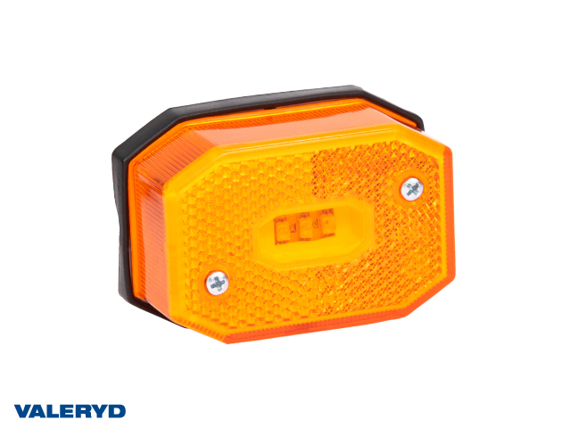 Valeryd, LED Seitenmarkierungsleuchte 65x42x30 gelb 12-30V mit 450 mm kabel