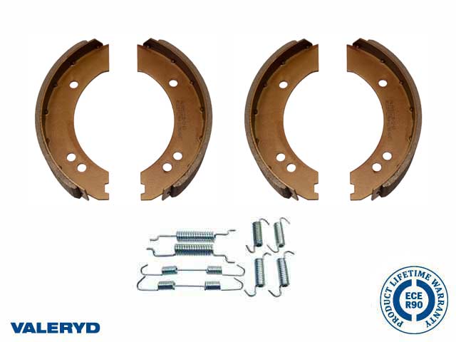 Valeryd, Bremsbackenset 230*40 passend f&uuml;r BPW Achsenset mit Federset, S2304-2