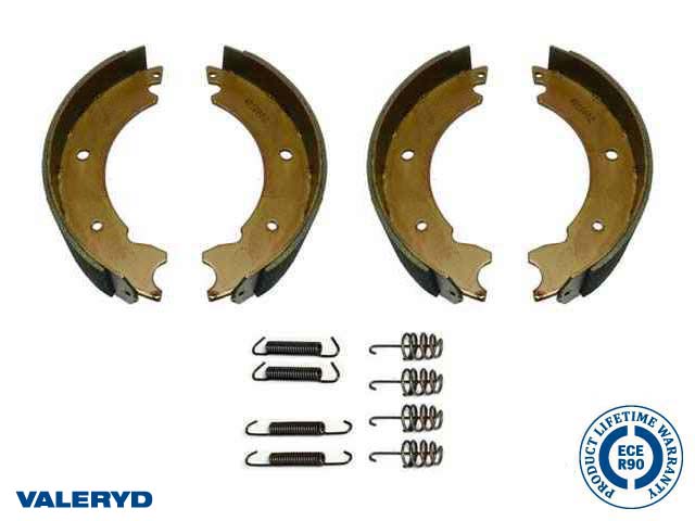 Valeryd, Bremsbackenset 200*50 passend für Knott Achsenset mit Federset ohne RA