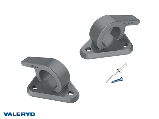 Befestigung f&uuml;r Abdecknetz mit Schrauben (10-er pack) Anh&auml;nger 6999089 Valeryd