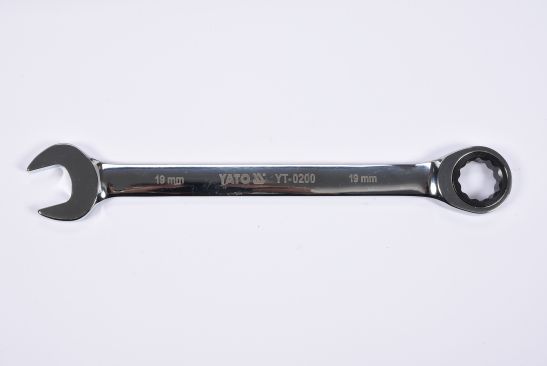 RATSCHENRINGMAULSCHLÜSSEL GABELSCHLÜSSEL 19mm YATO YT-0200