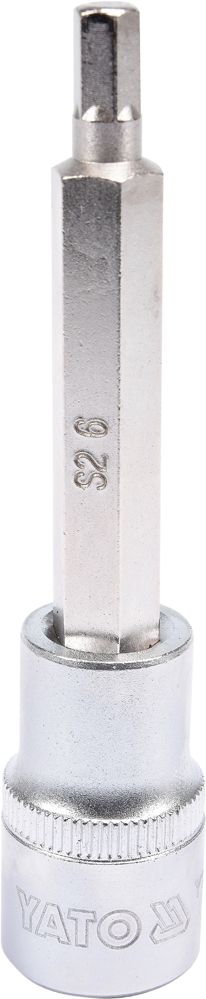 BITEINSATZ INNEN-6-KANT HEX 1/2 Zoll 6MM L100MM YATO YT-04392