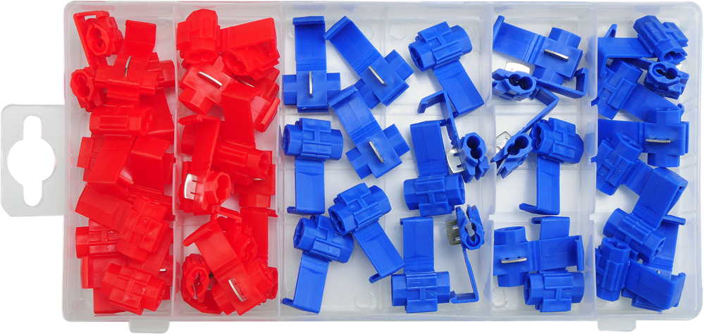 ELEKTROKABEL SPLEISS- KLEMMVERBINDER SET SATZ SORITMENT 50-teilig YATO YT-06868