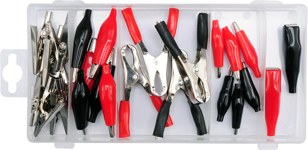 KROKODILKLEMMEN - SORTIMENT SET SATZ 28-teilig YATO YT-06870