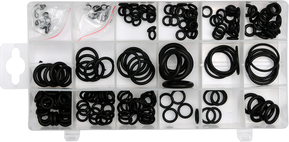 O-RING SORTIMENT DICHTRINGE GUMMIRINGE SATZ SET 225-teilig YATO YT-06877