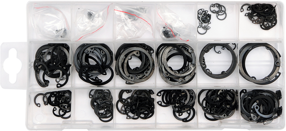 SEGERRING-SATZ SICHERUNGSRING SET SORTIMENT INNEN 300-teilig YATO YT-06881