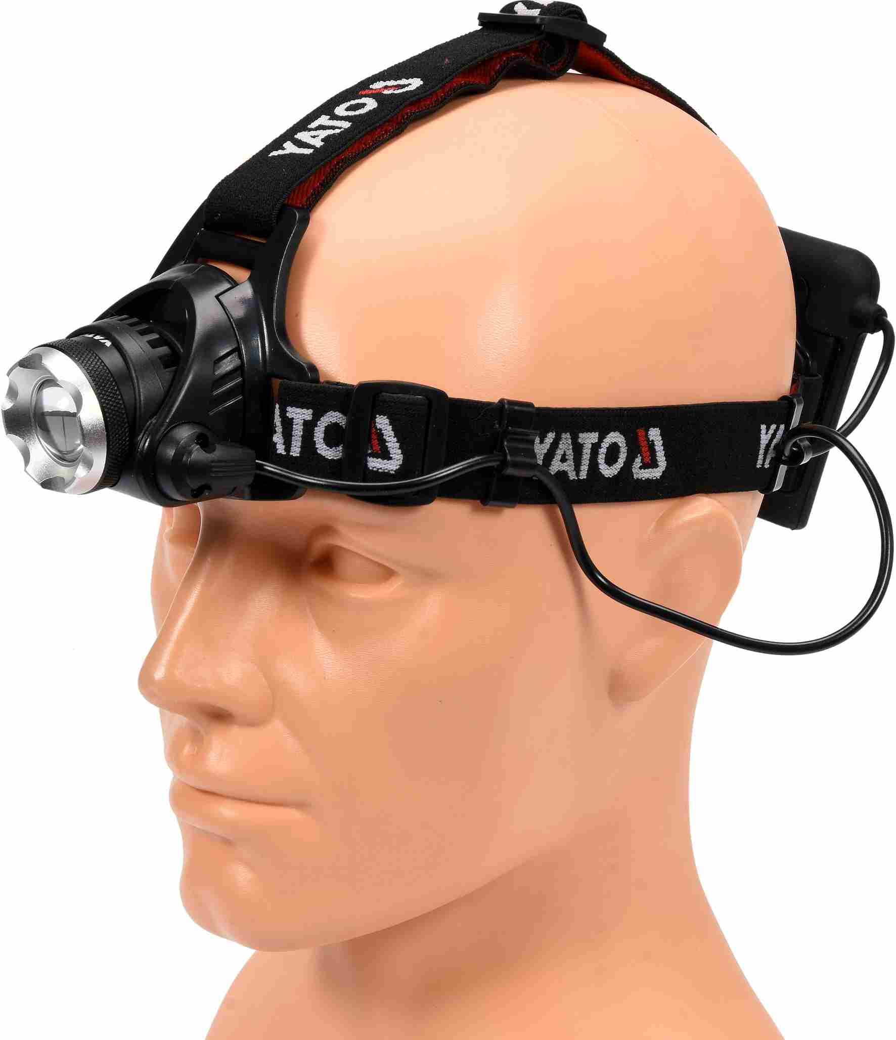 LED STIRNLAMPE KOPFLAMPE XM-L2 CREE 10 Watt 450 Lumen YATO YT-08591