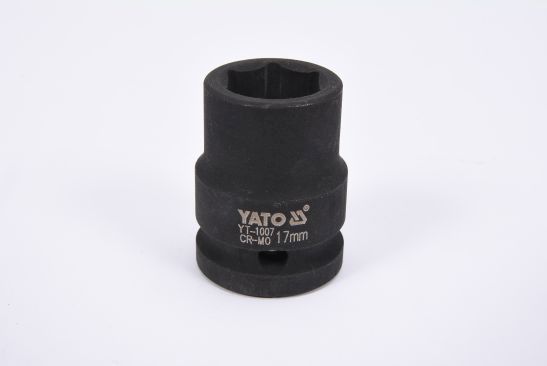 KRAFT-STECKSCHL&Uuml;SSEL NUSS 17 MM 1/2 ZOLL YATO YT-1007