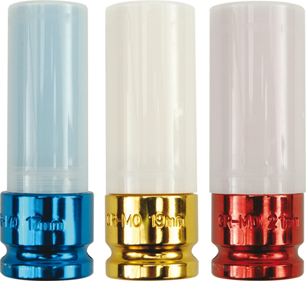 KRAFT-STECKSCHL&Uuml;SSEL NUSS-SET F&Uuml;R ALUFELGEN YATO YT-1056