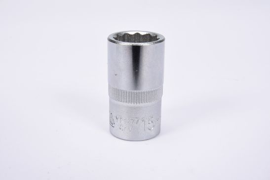 ZW&Ouml;LFKANT-STECKSCHL&Uuml;SSEL-EINSATZ NUSS 15mm 38mm YATO YT-1277