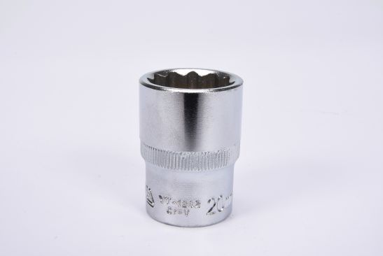ZW&Ouml;LFKANT-STECKSCHL&Uuml;SSEL-EINSATZ NUSS 20mm 38mm YATO YT-1282