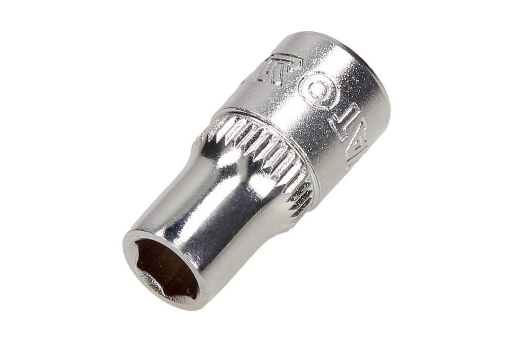 SECHSKANTSCHL&Uuml;SSEL 6mm NUSS Sechskant 25mm 1/4 ZOLL YATO YT-1405