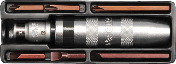 SCHLAGSCHRAUBER + 6 BIT YATO YT-2801