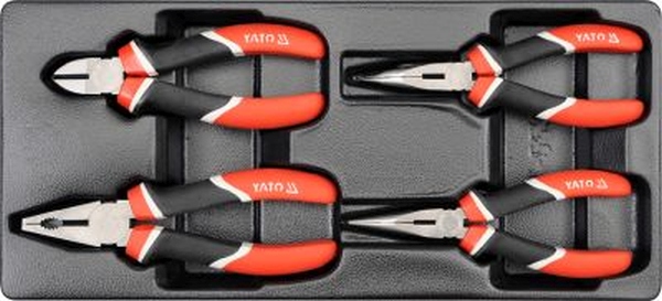 ZANGEN 4-teilig IN SCHUBLADENEINLAGE YATO YT-5534