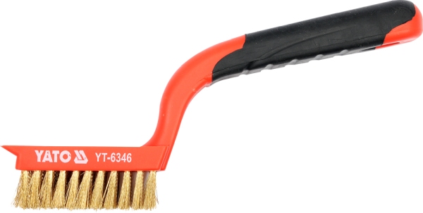 MESSINGDRAHTBÜRSTE 5-REIHIG LÄNGE 180MM YATO YT-6346