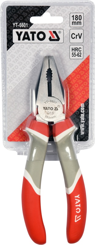 KOMBINATIONSZANGE UNIVERSALZANGE Cr-V 180MM YATO YT-6601