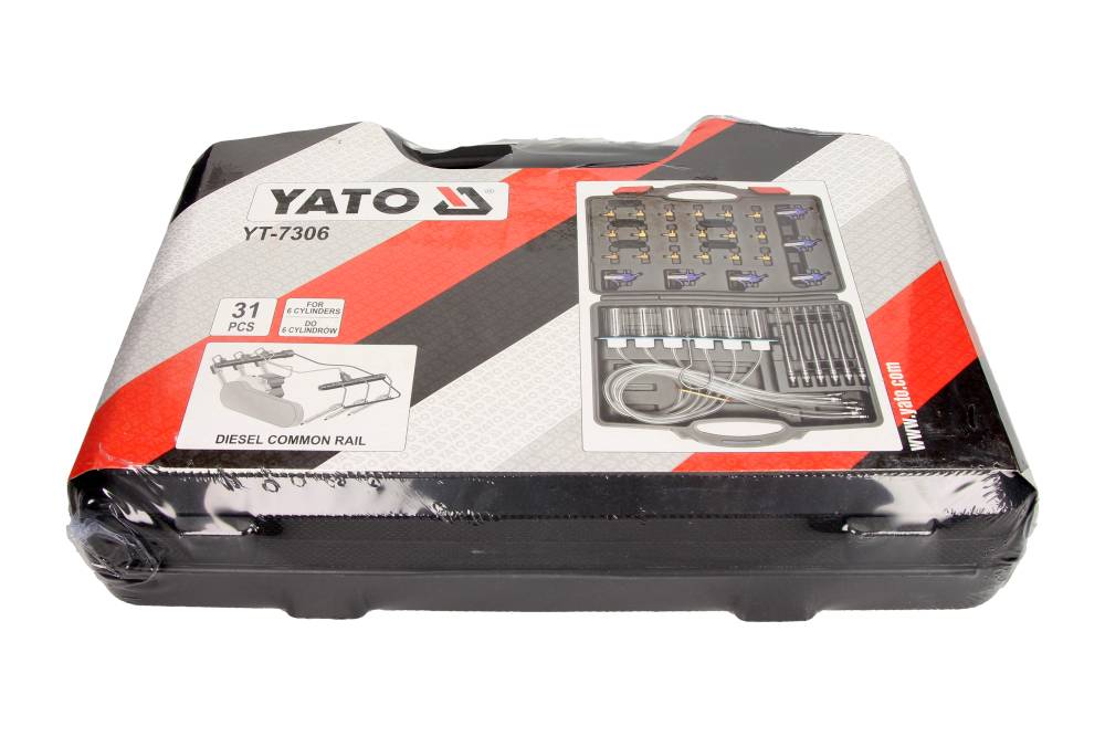 DIAGNOSESATZ FUR COMMON RAIL EINSPRITZD&Uuml;SE 35-teilig YATO YT-7306