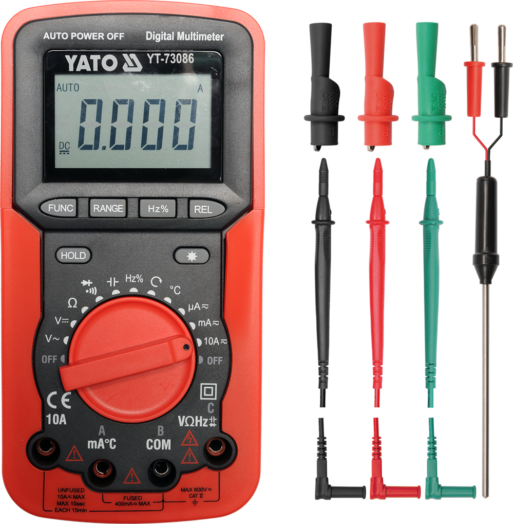 MULTIMETER DIGITAL FAZE L1 L2 L3 YATO YT-73086