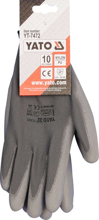 NYLON-ARBEITSHANDSCHUHE Gr&ouml;&szlig;e 10 YATO YT-7472