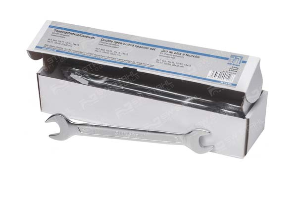 Doppelgabelschl&uuml;sselsatz, 6-22 mm, 8-teilig, 01-110-WB SW-Stahl